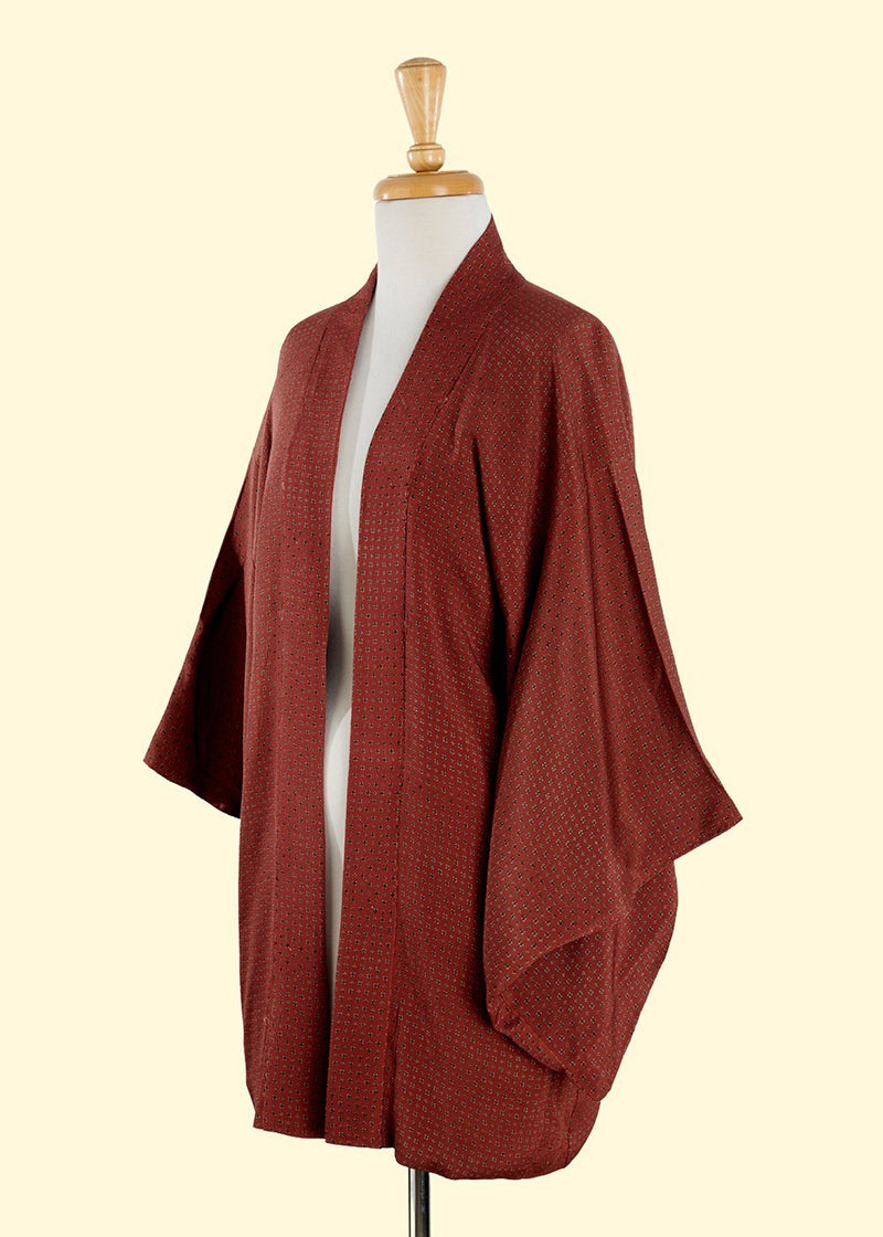 All over Rust Kimono (short) THE COOK, HIS WIFE & HER SHOES