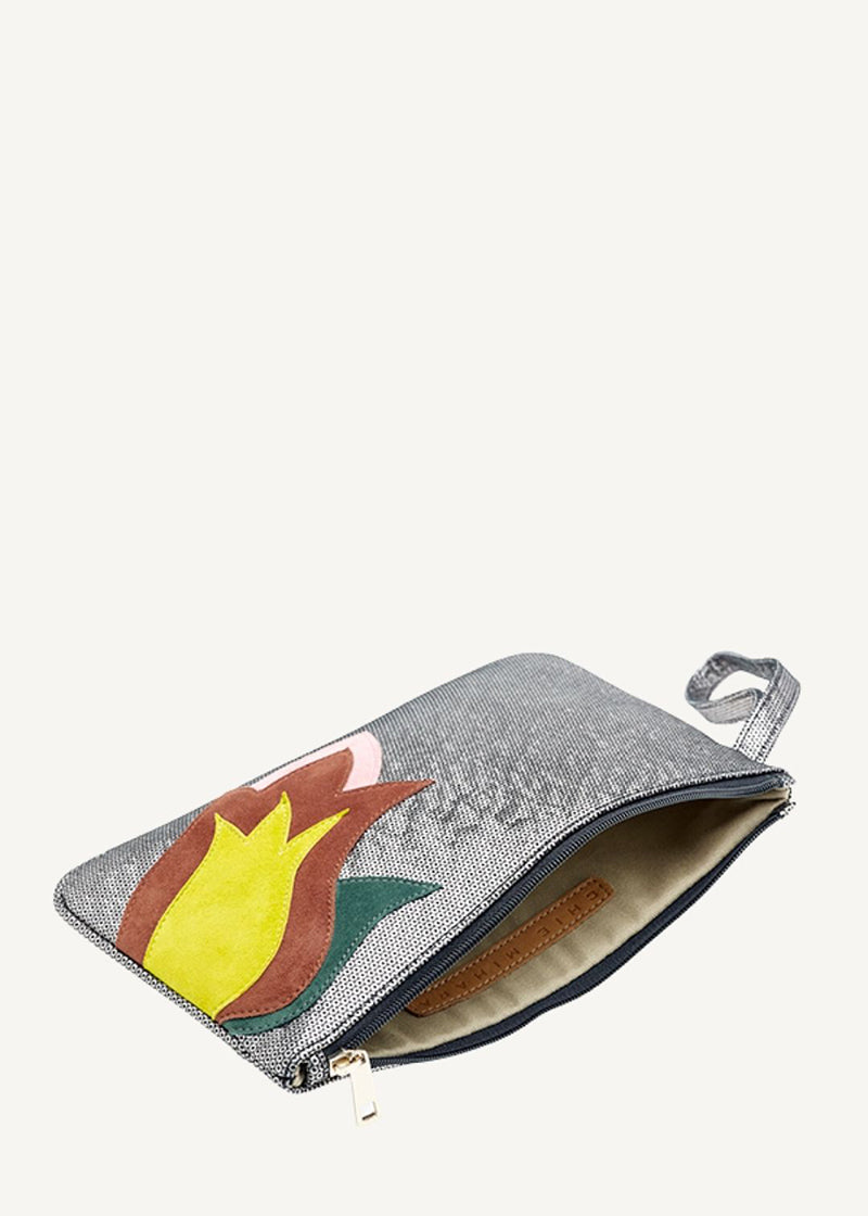 Tulipa Handbag - Silver Accessories CHIE MIHARA
