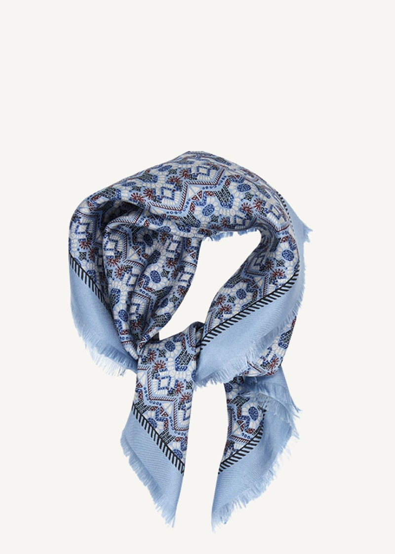 Folklore Blue Scarves BELLA BALLOU