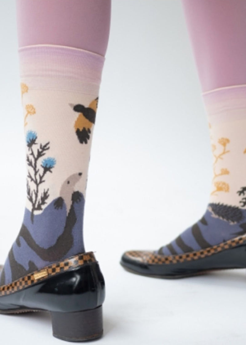 Socks Rosebud Mole Hosiery BONNE MAISON