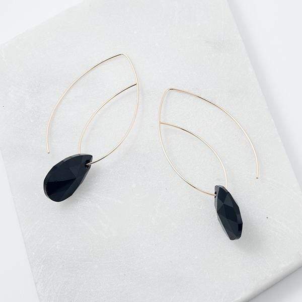 Pathway Lge Crystal | Black Accessories AMY TAMBLYN