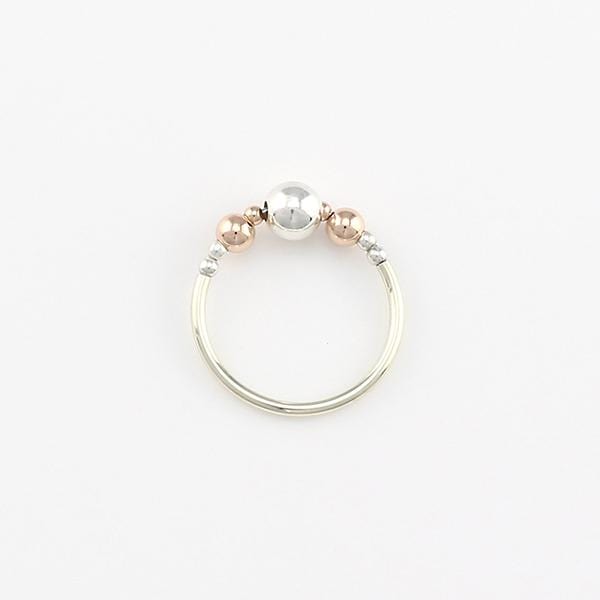 Planet Ring Silver Accessories AMY TAMBLYN