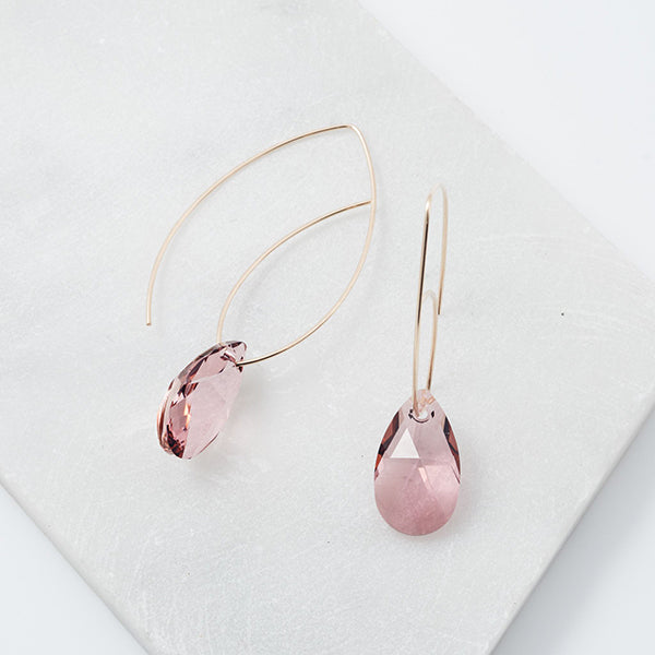 Pathway Lge Crystal | Antique Pink Accessories AMY TAMBLYN