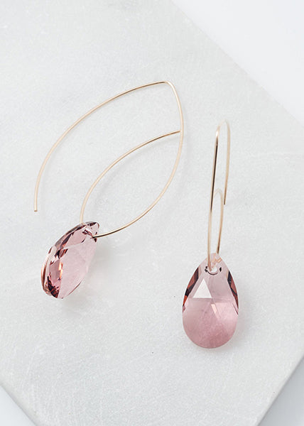 Pathway Lge Crystal | Antique Pink Accessories AMY TAMBLYN 