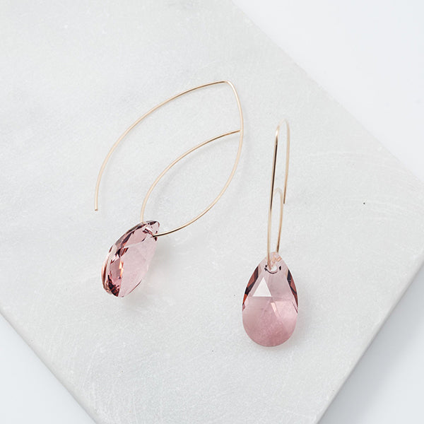 Pathway Lge Crystal | Antique Pink Accessories AMY TAMBLYN 