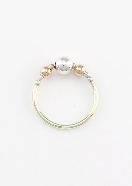 Planet Ring Silver Accessories AMY TAMBLYN 